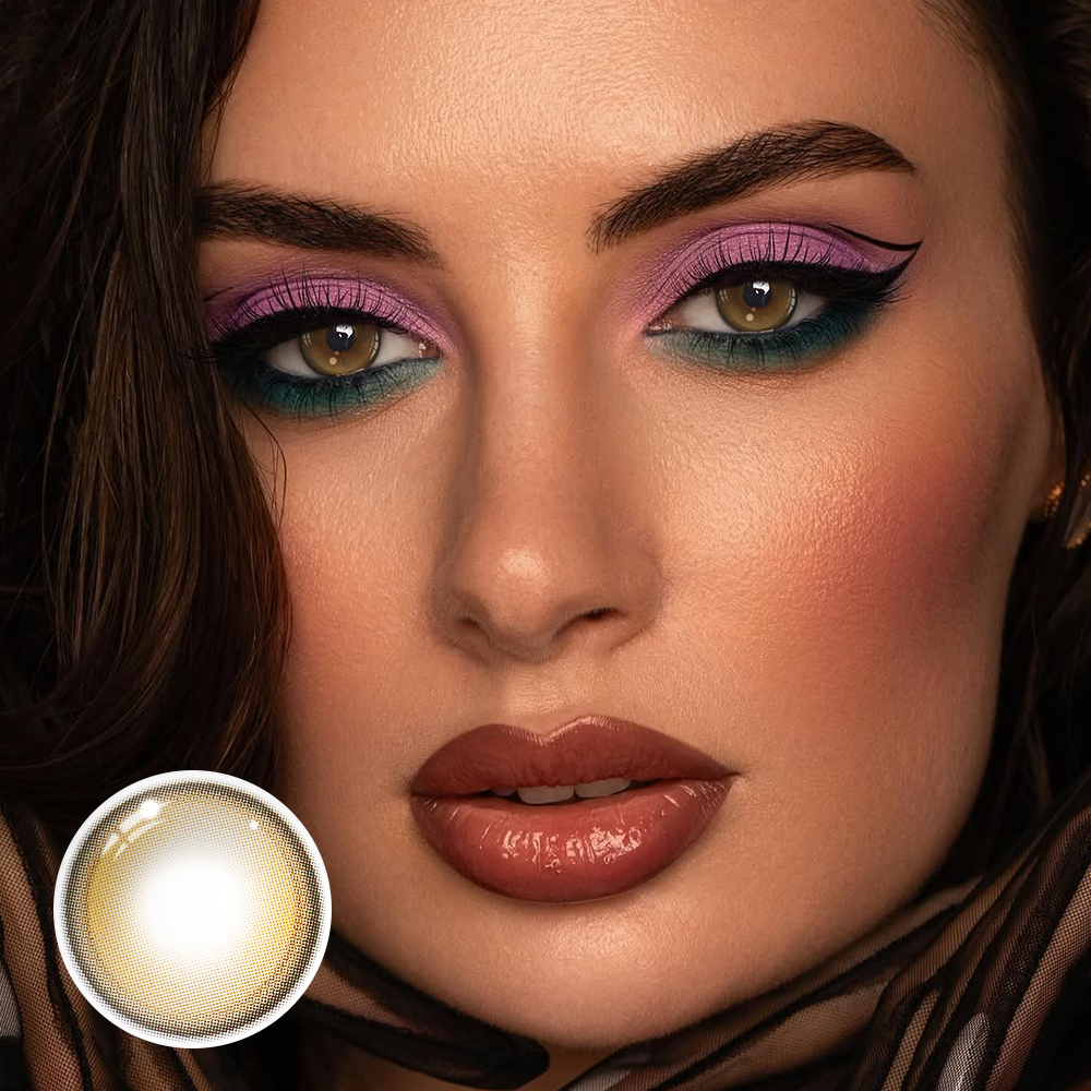 Olette Brown Coloured Contact Lenses